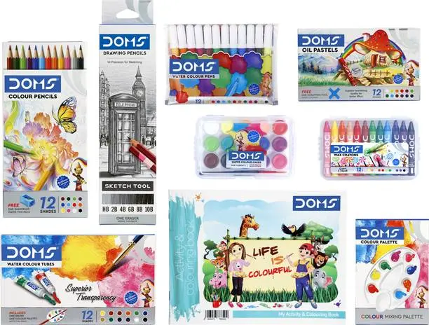 DOMS Junior Art Kit