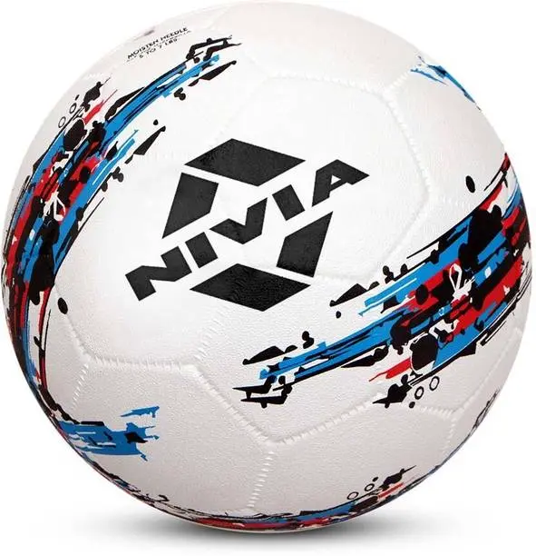 NIVIA Storm Football - Size: 5  (Standard, Pack of 1, White)
